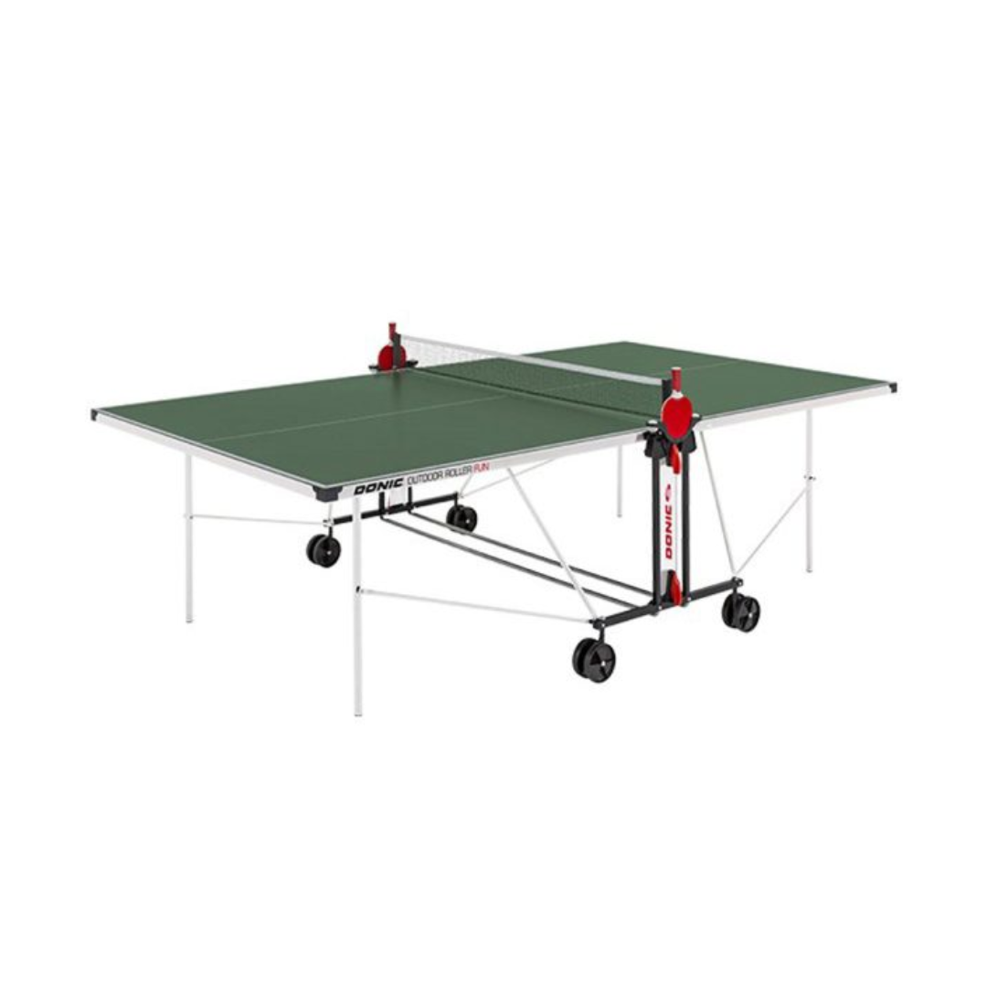 DONIC OUTDOOR TABLE TENNIS TABLE - MODEL ROLLER FUN - COLOR GREEN - ITEM CODE 230234